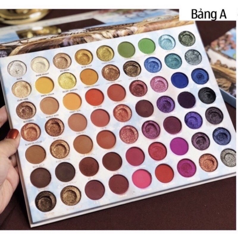 Bảng Mắt 63 Ô Nhũ Lì Huda Baby