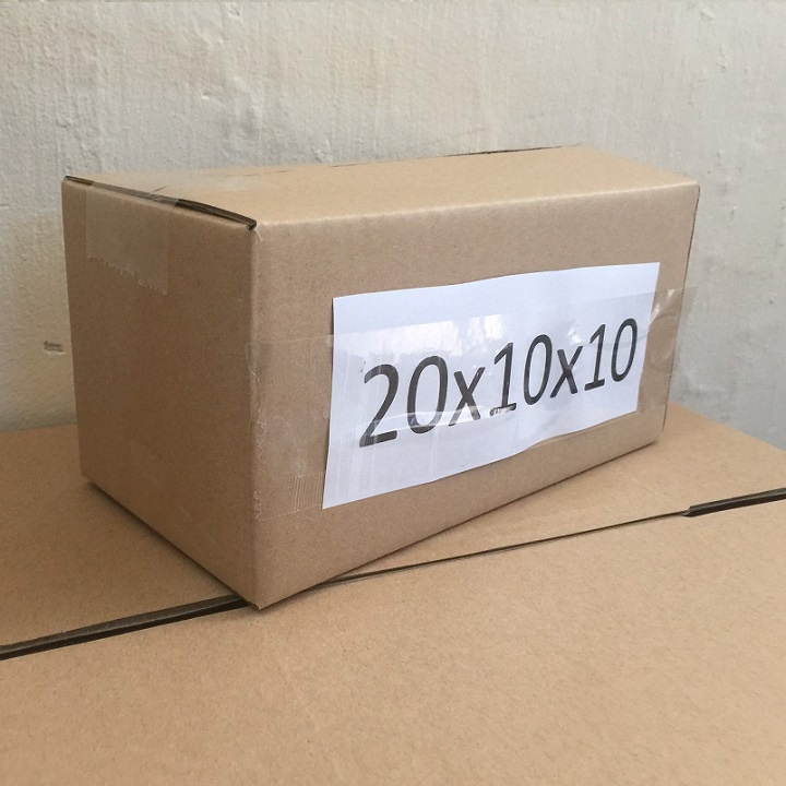 bộ 10 thùng carton 20x10x10 cm - FREESHIP