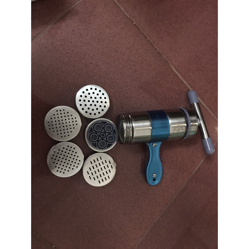 Cối ép cám chim lỗ ra 2ly 3ly 4ly, máy ép đùn sợi mì 5 kích cỡ ra