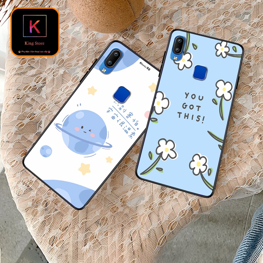 Ốp lưng Vivo Y91 - Vivo Y95 - Ốp in hình BlueSky - lưng nhám viền TPU cao cấp