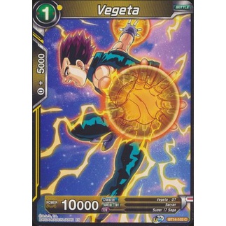 Thẻ bài Dragonball - TCG - Vegeta / BT14-102'