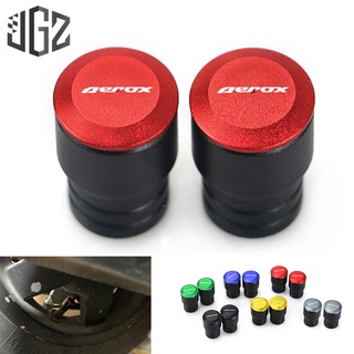 Set 2 nắp van lốp xe máy yamaha aerox nvx 125 155 v1 v2 bằng nhôm cnc