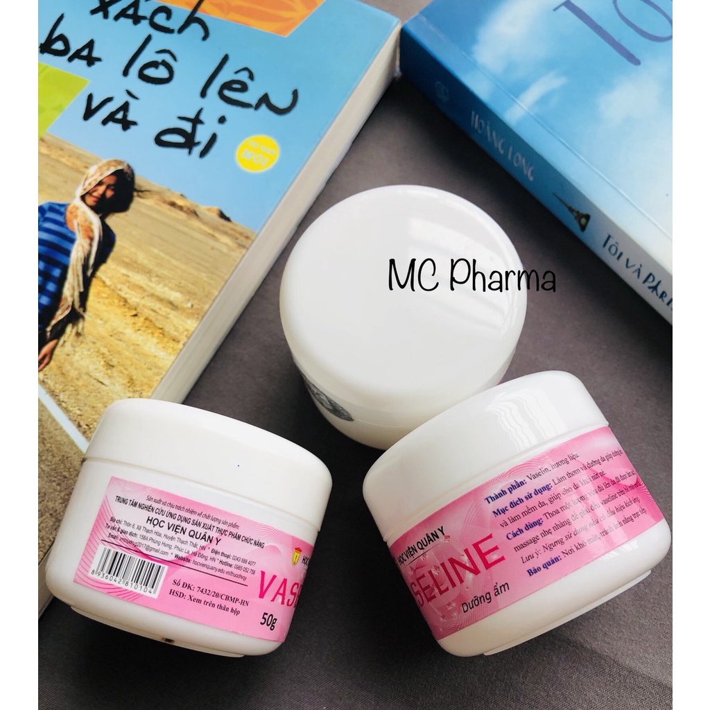 Kem dưỡng ẩm Vaselin hũ 50g Học viện quân y