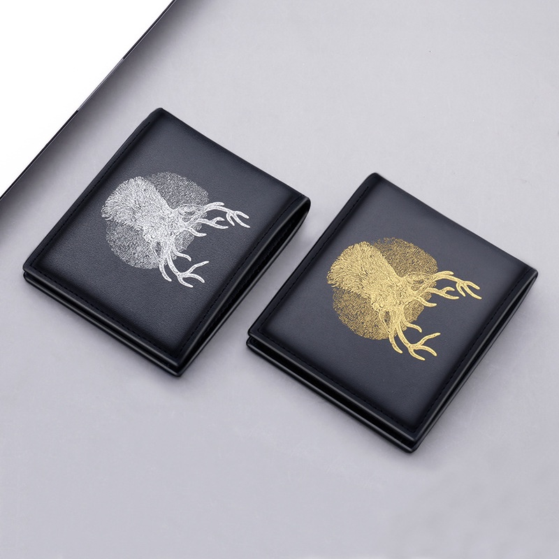 Ví ngắn siêu mỏng đựng nhiều thẻ thiết kế đơn giản cá tính cho nam sinh