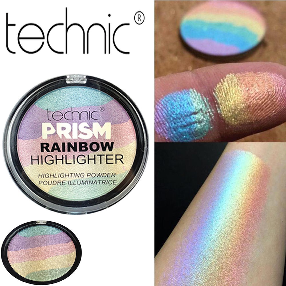 PHẤN BẮT SÁNG TECHNIC PRISM RAINBOW HIGHLIGHTER POWDER CHÍNH HÃNG