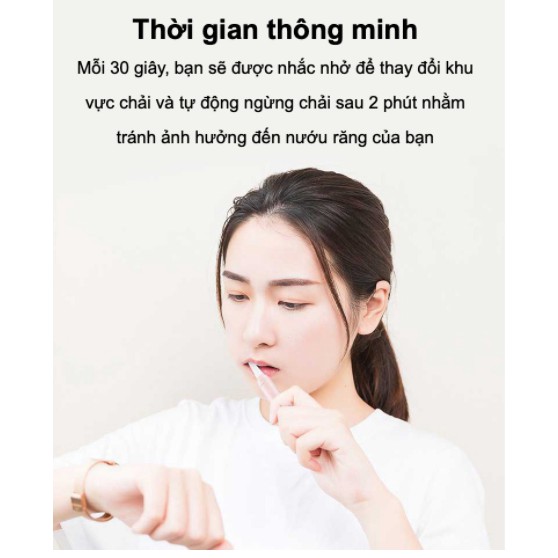 [Mẫu 2021] Bàn Chải Đánh Răng Điện Chính Hãng ORIGINAL PHYOPUS SONIC – Tặng 04 đầu bàn chải, 01 đầu massage, đế sạc