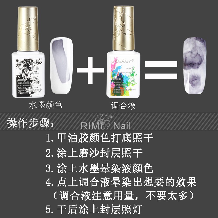 Sét Sơn Gel Loang Aishini ( Bộ 12 màu)