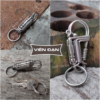 Móc Khoá inox uốn thủ công