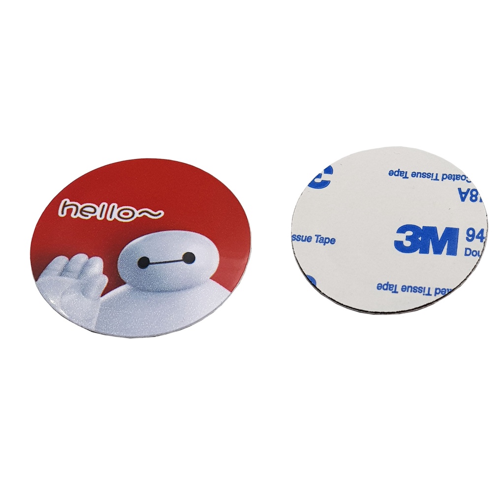 Thẻ RFID 13.56Mhz - Thẻ trắng, Móc Khóa, Hình dán Sao chép được