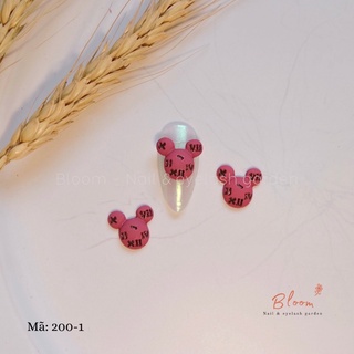 Charm mickey gắn móng tay, nail (set 2 charm)