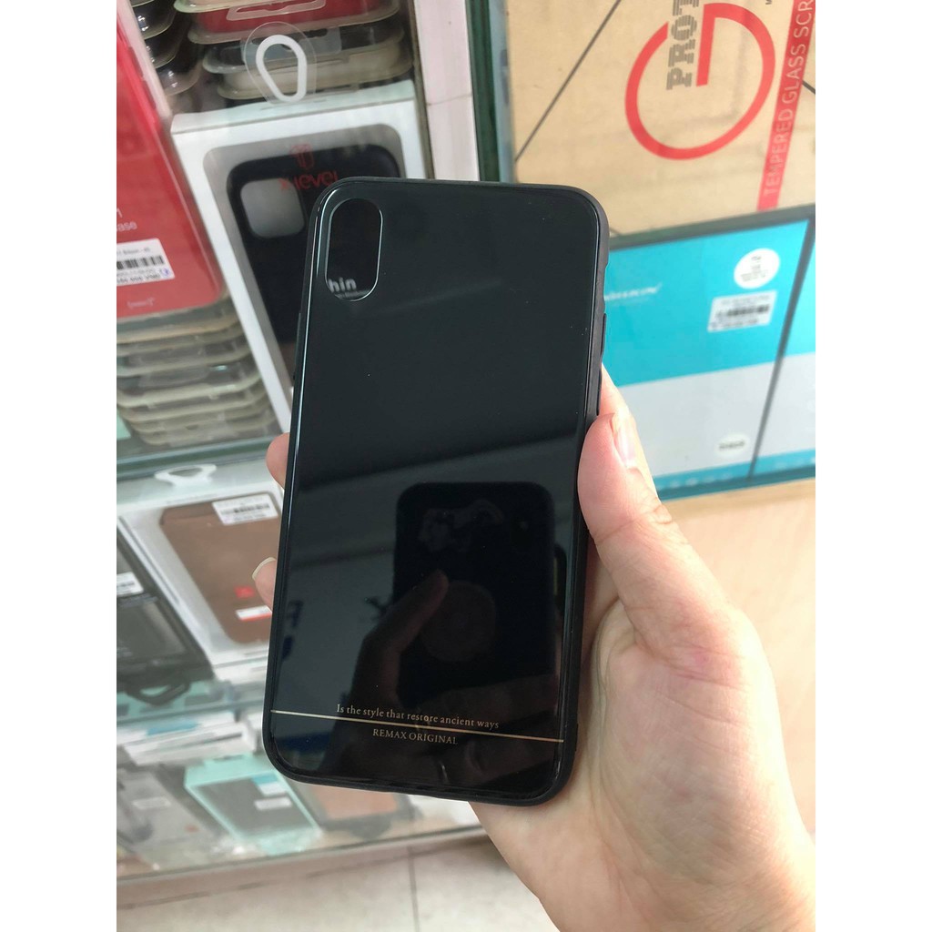 ""Sale Sale""Ốp Lưng iPhone X Dạng Kính Cường Lực Hiệu SuLaDa