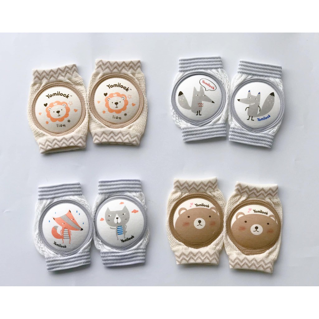 Sét bảo vệ đầu gối cho bé tập bò, tập đi tập vận động