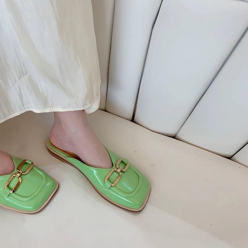 ✨💕Giày dép cao gót màu xanh lá hot trend năm nay đây ạ