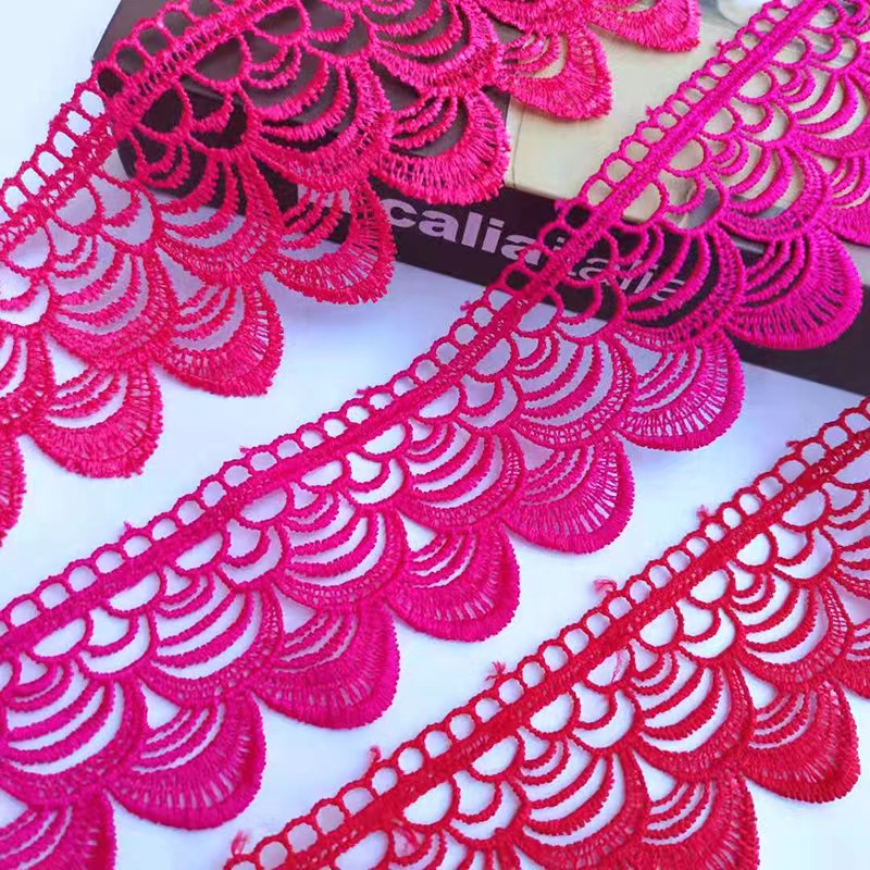 Phụ Kiện Rèm Cửa Bằng Vải Ren Co Giãn 7cm Dài 1 Yard (0.9M)