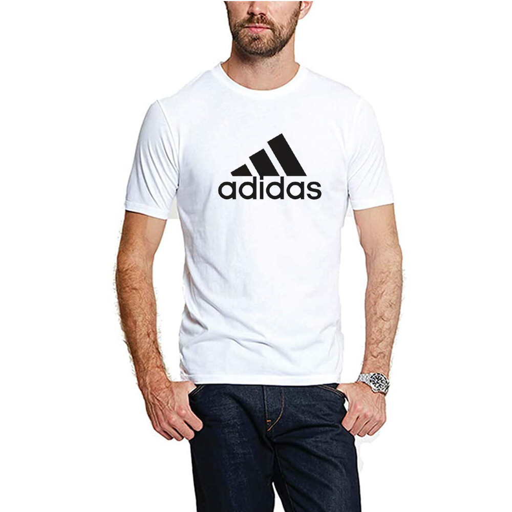 Luck Glow In The Dark Adidas Aj Logo Fashion Tshirt For Men Unisex Black Round Neck