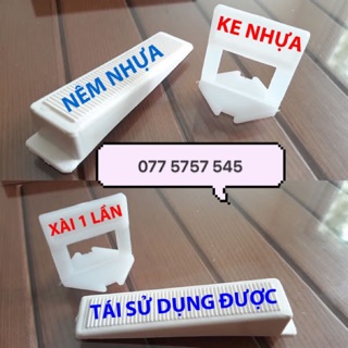 - 100 ke lát gạch cân bằng - 50 nêm xanh