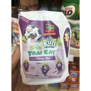 Thùng 24 Bịch sữa Kun mix đủ vị 110ml