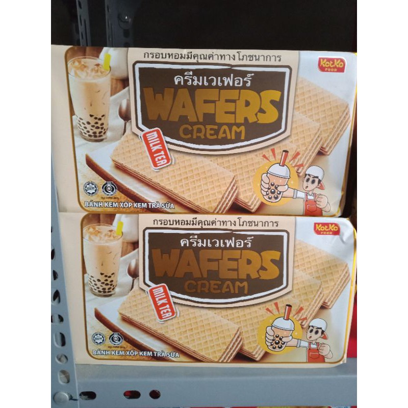 bánh kem xốp kem trà sữa kotko food gói 250g