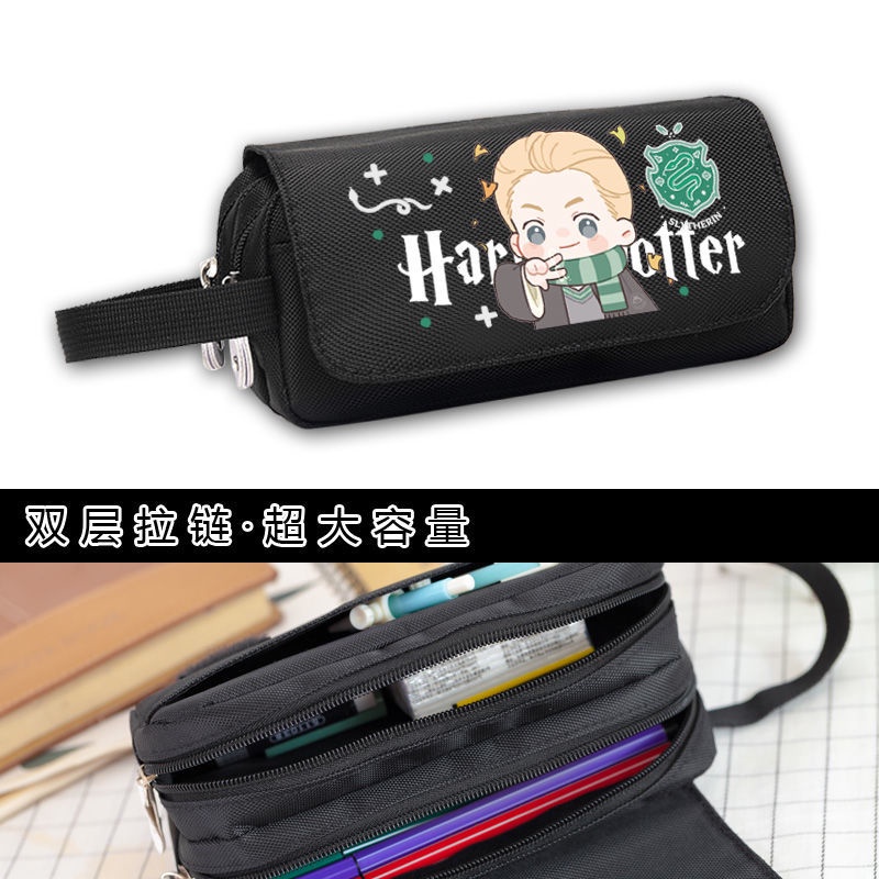 Ron, hermione, Draco Túi Đựng Bút Hình Phim harry potter Cá Tính Cho Nam Và Nữ990724