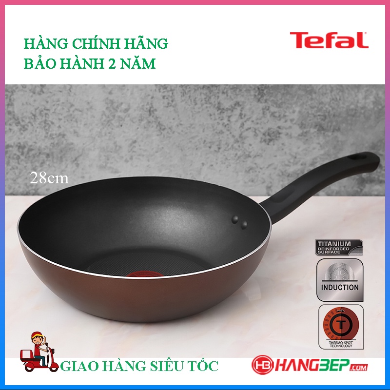 Chảo chiên sâu lòng Tefal Day By Day 28cm G1431905 - Bảo hành chính hãng 2 năm