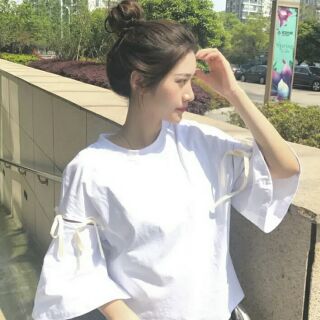 [ Order ] áo phông ulzzang tay buộc