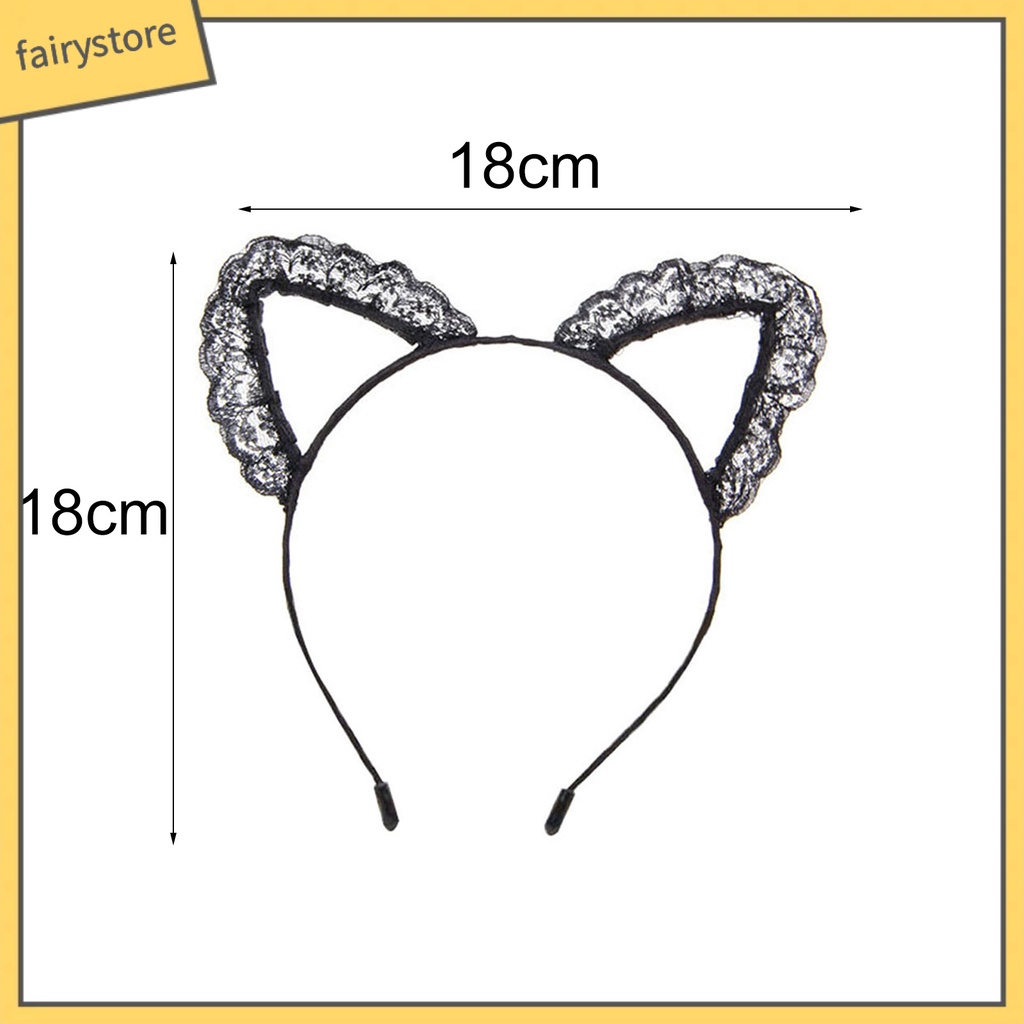 Cài tóc tai mèo dễ thương cho nữ