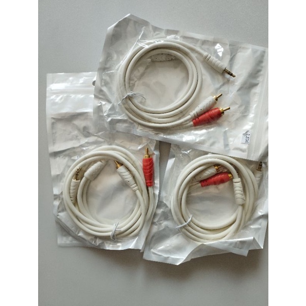 Dây Tính Hiệu Cáp loa jack 3.5 ra 2 AV hoa sen dài 1.8M 3M 5M 10M 15M CAO CẤP