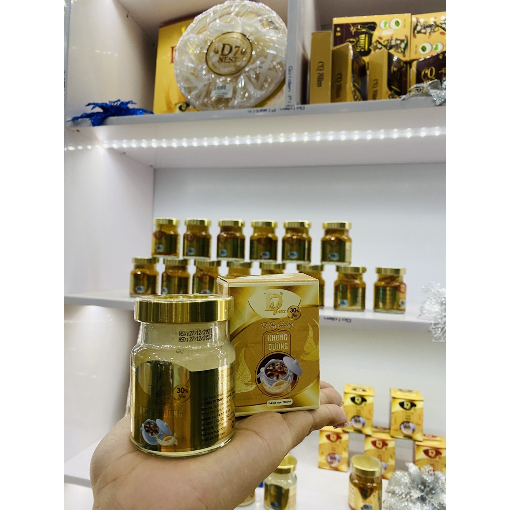 yến chưng KHÔNG ĐƯỜNG bổ dưỡng ( 30% yến ) - D7 (mua 5 tặng 1)