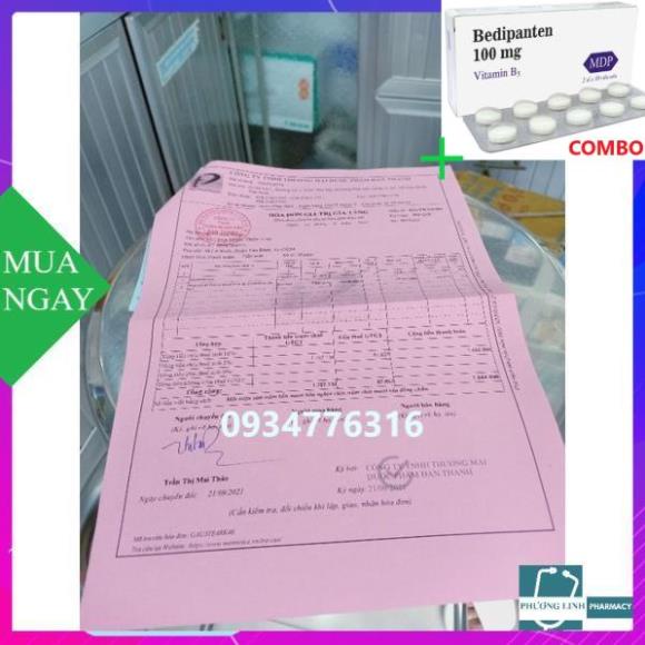 Combo Bedipanten 100mg +  Viên GOUT Tâm Bình ( Hộp 60 viên)