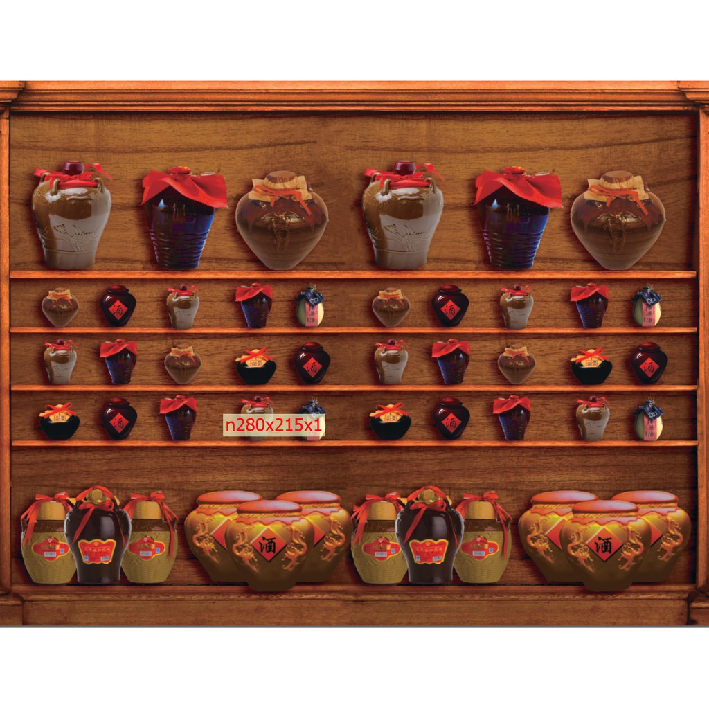 Tranh lụa 3d Hồng Kông Quán ăn HKQA3