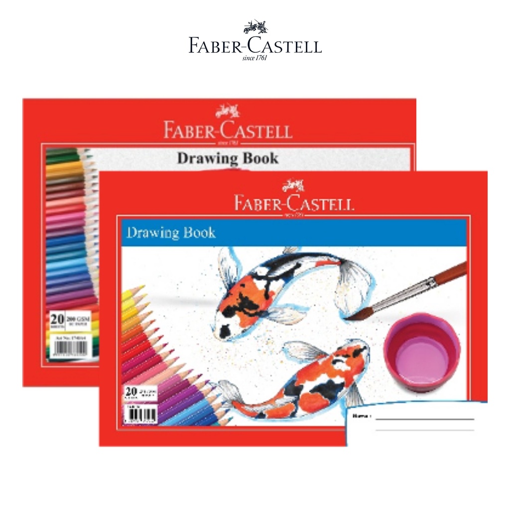 Giấy Vẽ 200 Gram - Khổ A4 Faber-Castell