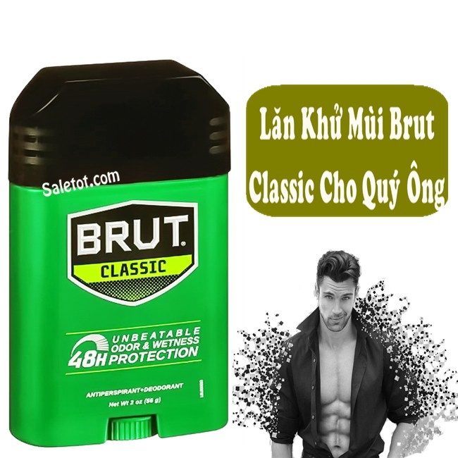 LĂN KHỬ MÙI BRUT CLASSIC CHO QUÝ ÔNG