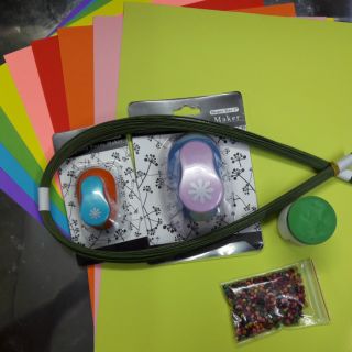 Combo nguyên liệu làm hoa cúc 2.5cm
