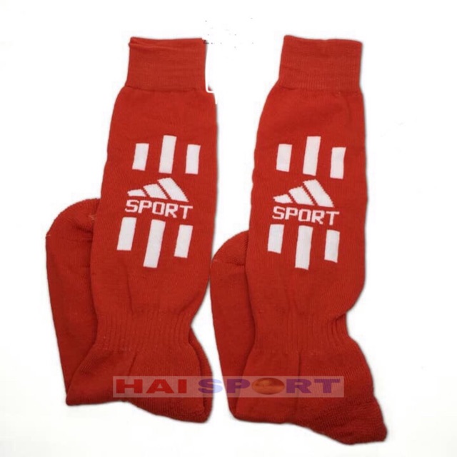 Tất đá bóng thể thao dài Cho trẻ em dưới 40kg &amp; Người lớn(Cao cấp)8 màu-Ảnh thật 100%