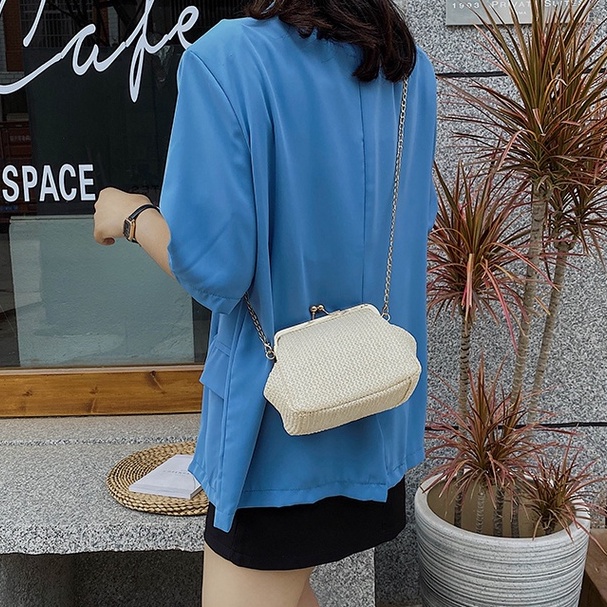 Túi Đeo Chéo IELGY Bằng Da Cá Tính Thời Trang Dành Cho Nữ