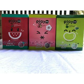 Kẹo Play dưa hấu, xí muội, táo, chanh Thái Lan