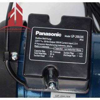 Máy Bơm Nước Đẩy Cao Panasonic 200W GP-200 JXK