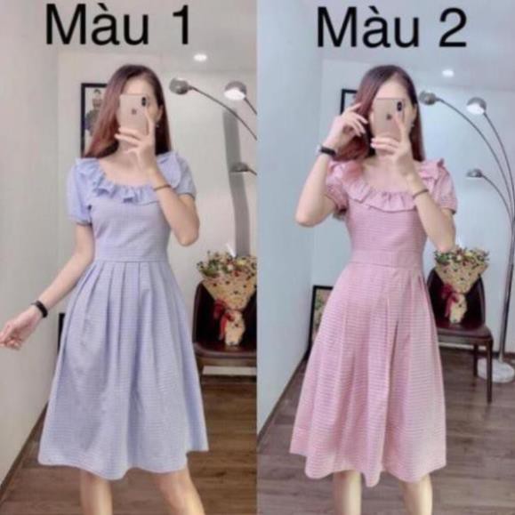 BÁN SỈ ĐẦM XÒE KẺ CỔ BÈO THIẾT KẾ SALE SỐC SLL GIÁ TỐT