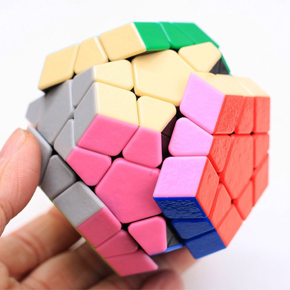 Rubik Megaminx - Rubik Biến Thể 12 Mặt Cao Cấp Xoay Trơn, Cực Mượt, Bẻ Góc Tốt