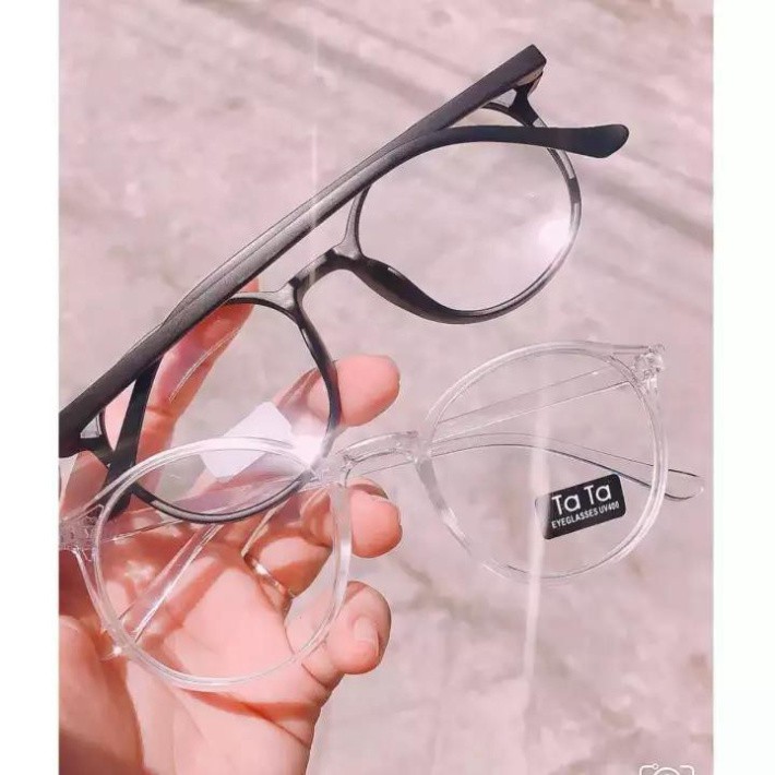 Kính giả cận ♥️FREESHIP♥️ Mắt kính giả cận TATA MÈO nhựa êm siêu hot, đủ màu | BigBuy360 - bigbuy360.vn