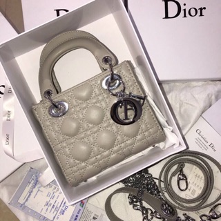 Túi Dior lady khoá bạc