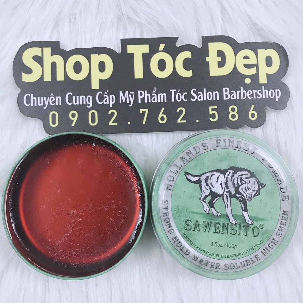 Sáp Tạo Kiểu Tóc Nam Pomade Sawensito Xanh Green+REUZEL HƯƠNG DỪA+Sawensito vàng