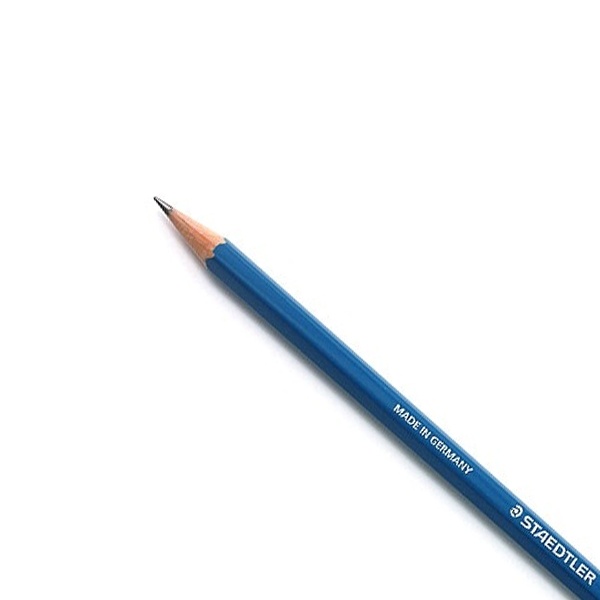 Bút Chì Gỗ B Staedtler Mars Lumograph 100-B - Thân Xanh