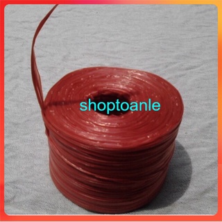 Cuộn 700gr-950gr dây buộc hàng màu đỏ hoặc xanh , dây gói hàng  (dây Ni lon)