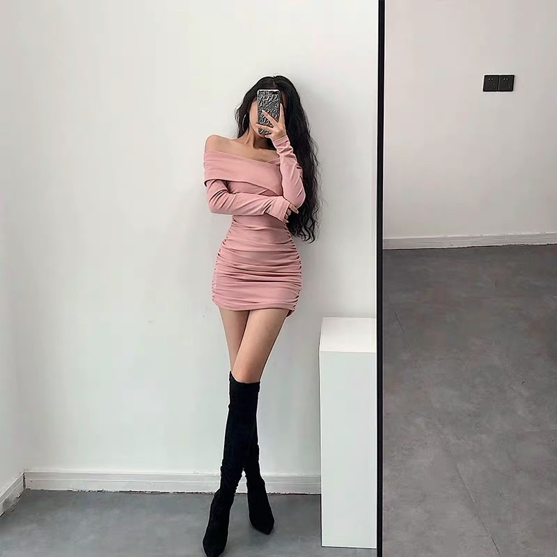 VÁY ÔM BODY BỆT VAI
