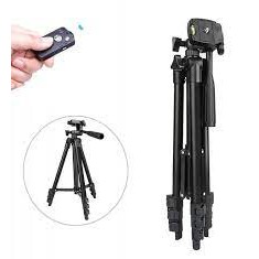 🚀Combo 🚀Giá Đỡ Điện Thoại 3 Chân  🚀 Tripod 3120A-3110A Kèm Kẹp Điện Thoại 3 Chân-Điều Khiển Remote Bảo Hành 6 Tháng