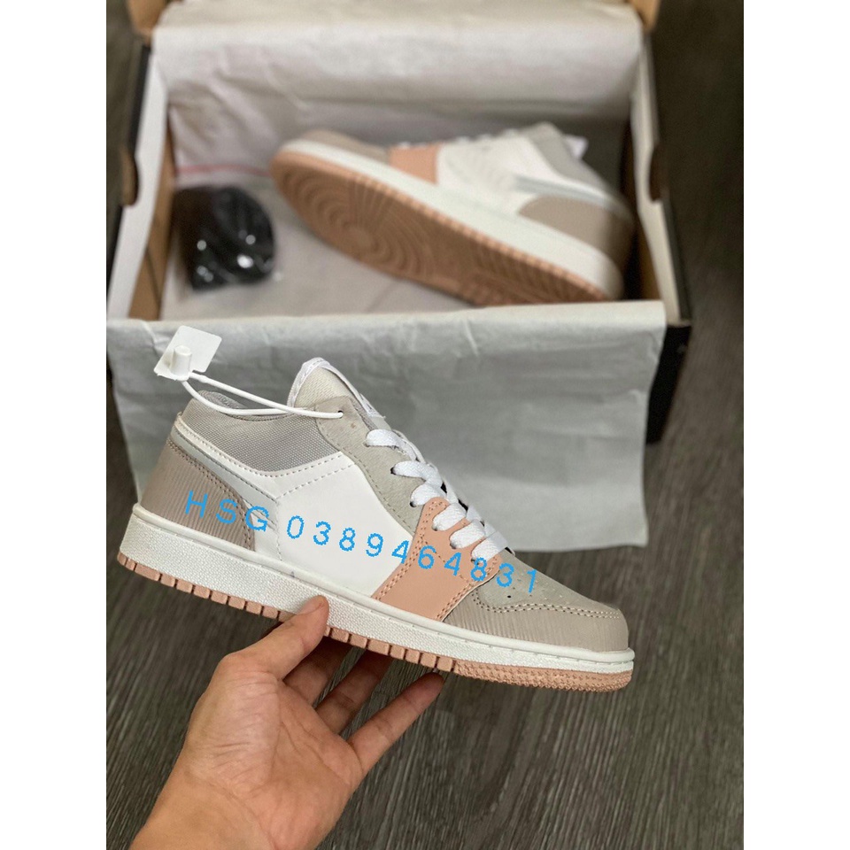 Giày J1 Milan cổ thấp, Giày J1 low milan thấp cổ nam nữ cực hot Full Box Bill