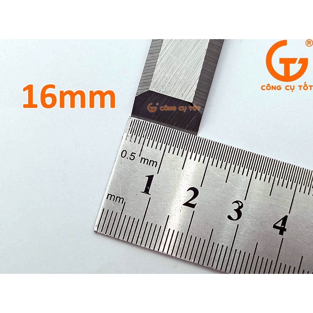 Đục gỗ phẳng cầm tay cán đóng đầu bịt sắt BAIHU