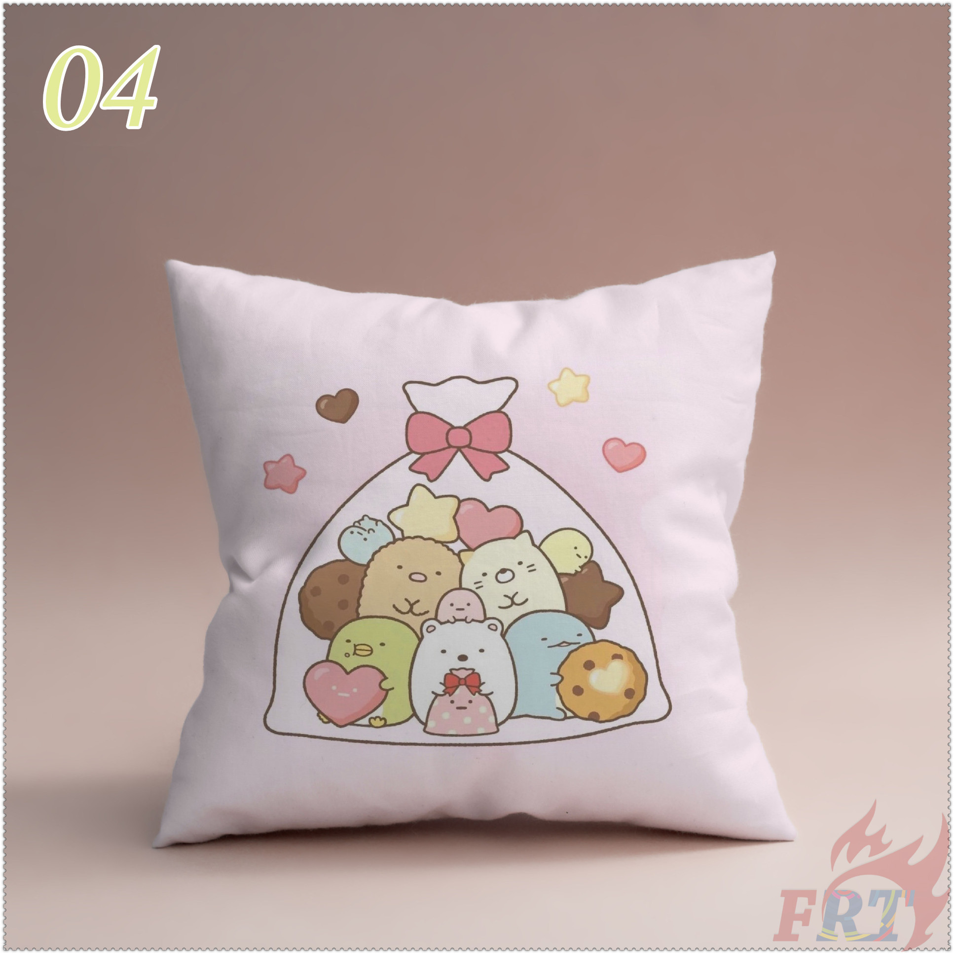 1 Vỏ Gối Sofa Trang Trí Hình Sumikkogurashi Series 02