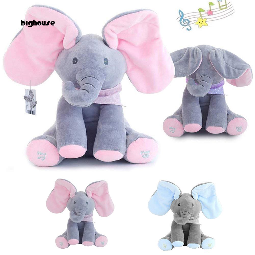 Voi Nhồi Bông 30cm Đồ Chơi Cho Bé